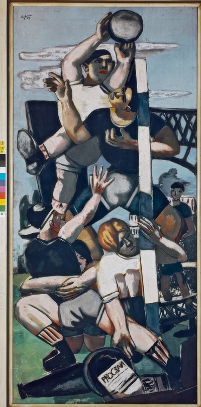 Joueur de rugby - Max Beckmann