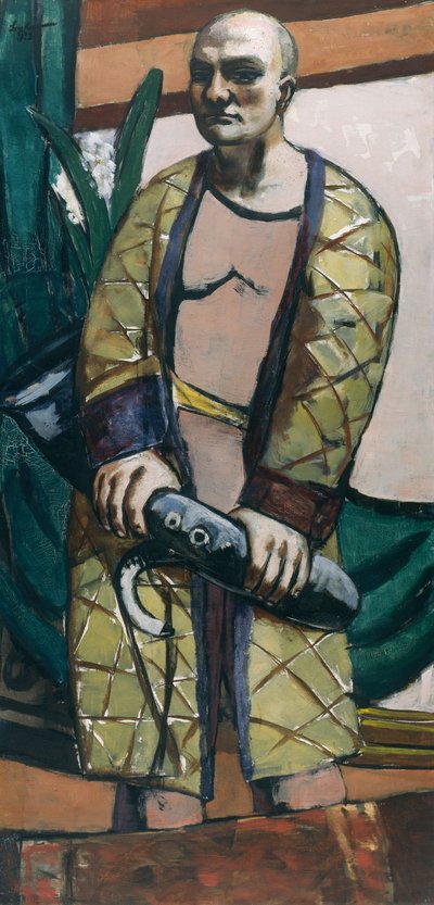 Autoportrait au saxophone - Max Beckmann