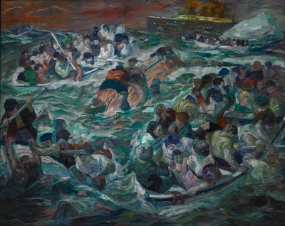 Naufrage du Titanic - Max Beckmann