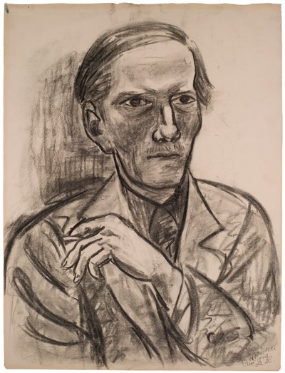 Esquisse pour « Portrait de Fred Conway » - Max Beckmann