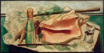 Nature morte avec coquillage rose - Max Beckmann
