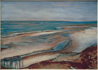 Paysage de plage - Max Beckmann