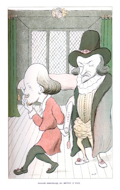 William Shakespeare, sa méthode de travail, 1904 - Henry Maximilian Beerbohm