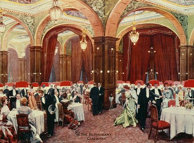 Hôtel Claridge, Londres, vers 1900 - Max Cowper