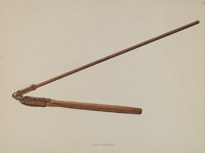 Fléau, vers 1938 - Max Fernekes
