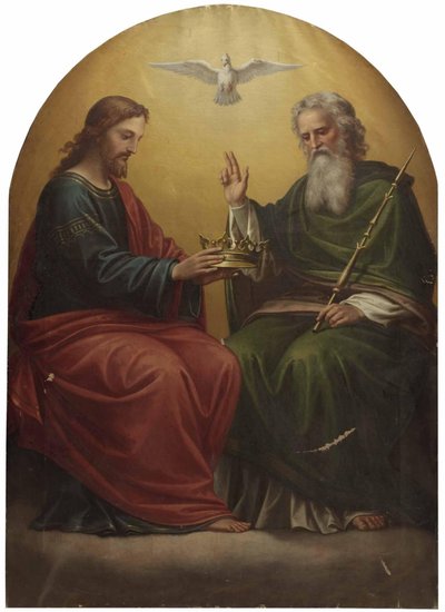 Max Fürst Trinité avec couronne - Max Furst