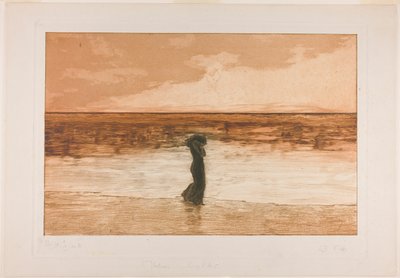 Abandonné, planche cinq de Une Vie - Max Klinger