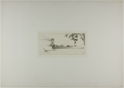 Cupidon, plaque dix du Gant - Max Klinger