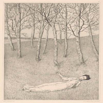 Début du printemps - Max Klinger