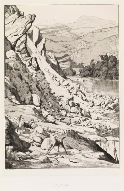 Glissement de terrain - Max Klinger
