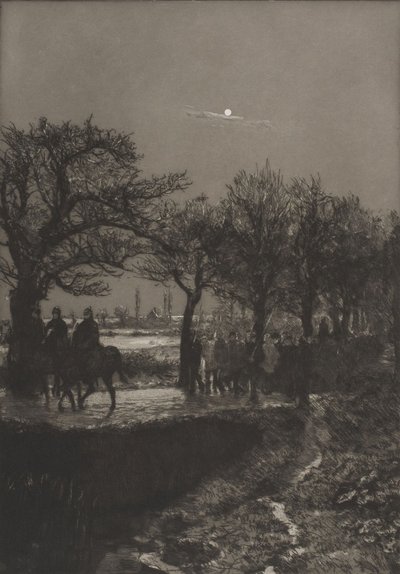 Journées de mars III, de Drames opus IX - Max Klinger