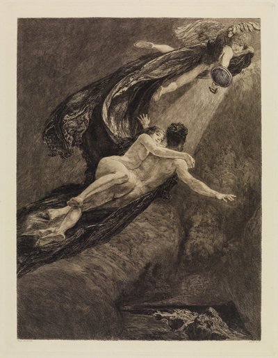 Nouveaux rêves (Nouveaux rêves de bonheur) (Un amour, opus X, planche 7) - Max Klinger