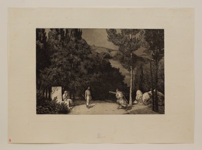Pyramus et Thisbe III - Max Klinger