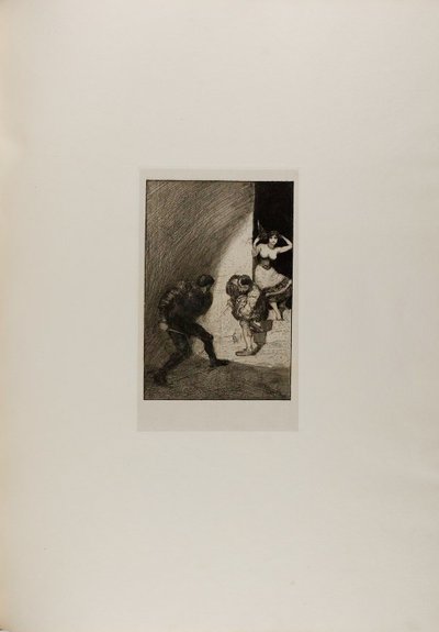 Rivaux, planche sept de Une vie - Max Klinger