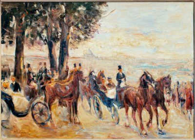 Corso sur le Monte Pincio - Max Liebermann
