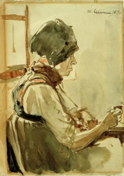 Femme de Dachau - Max Liebermann