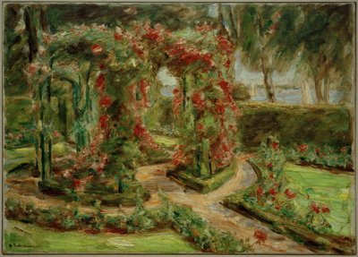 Le jardin de roses à Wannsee - Max Liebermann