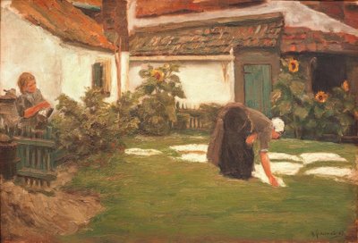 Le blanchissage - Max Liebermann