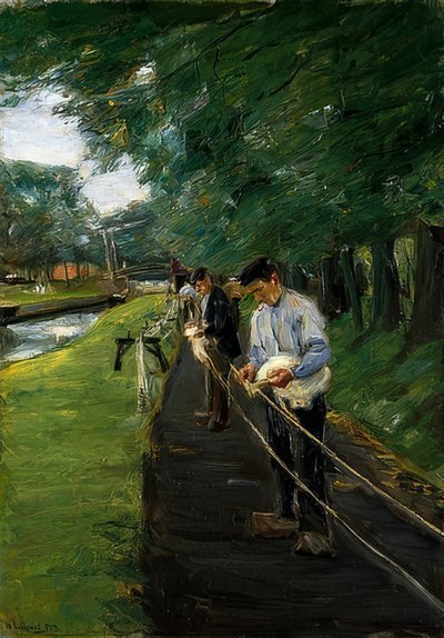 La corde à Edam. 1904 - Max Liebermann