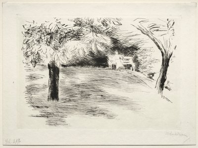 Jardin à Wannsee, Allemagne - Max Liebermann