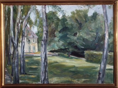 Maison dans un jardin - Max Liebermann