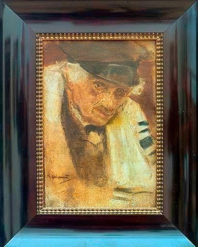 Juif en manteau de prière - Max Liebermann