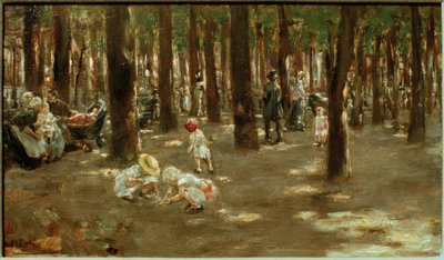 Aire de jeux pour enfants dans le Tiergarten à Berlin - Max Liebermann