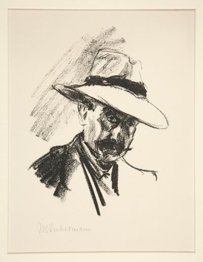 Portrait de Walter Hasenelever - Max Liebermann