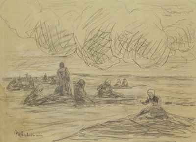 Réparation des filets, 1894 - Max Liebermann