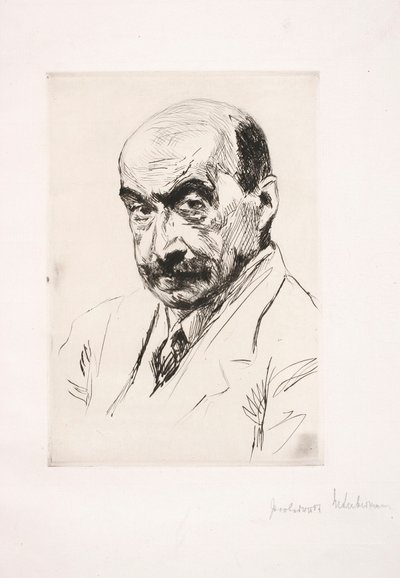 Autoportrait - Max Liebermann