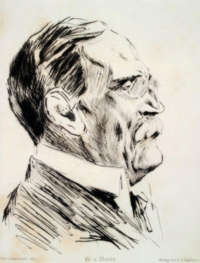 Wilhelm von Bode / Liebermann - Max Liebermann