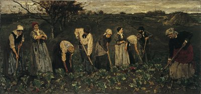 Travailleurs dans le champ de betteraves - Max Liebermann