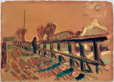 Vue depuis un pont - Max Pechstein
