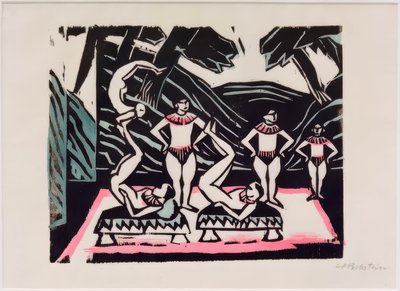 scène de variétés - Max Pechstein