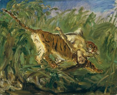Tigre dans la jungle - Max Slevogt