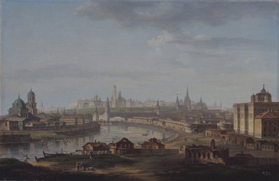 Vue de Moscou - Maxim Nikiphorovich Vorobyev