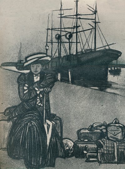La Voyageuse, vers 1920-1923 - Maxime Pierre Jules Dethomas