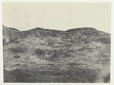 Gournah, Nécropole de Thèbes, Thèbes, 184951, imprimé 1852 - Maxime Du Camp