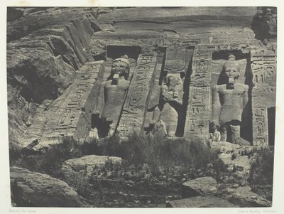 Ibsamboul, partie méridionale du spéos d
