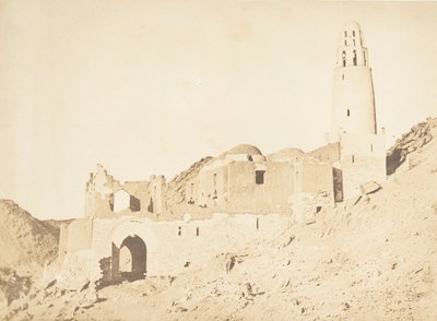 Mosquée de Belal, au sud de Philae Rive droite, 11 avril 1850 - Maxime Du Camp