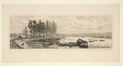 La Seine à Argenteuil - Maxime Lalanne