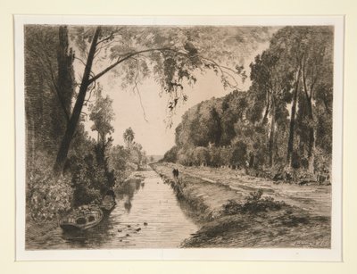 Le canal à Pont-Sainte-Maxence - Maxime Lalanne