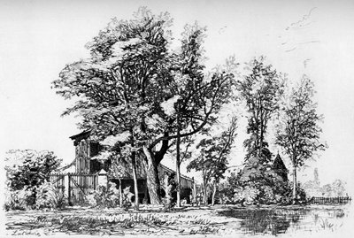 Les Acacias, c1850-1895 1924 - Maxime Lalanne