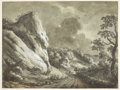 Chemin entre des rochers et des pentes boisées - Maximilian Neustück