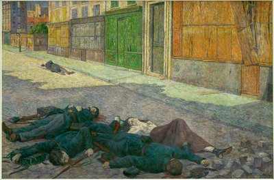 La Commune de Paris 1871 (huile sur toile) - Maximilien Luce