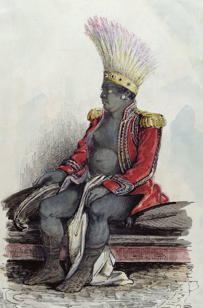Le roi Temoana sur l