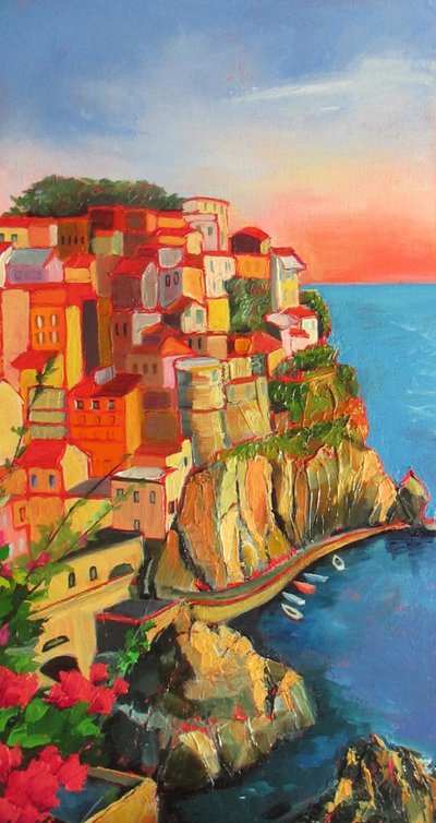 Village côtier haut en couleur - Maxine Shore