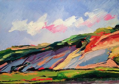 Des collines vallonnées aux couleurs chatoyantes - Maxine Shore