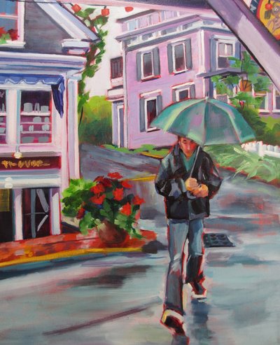 Promenade sous la pluie - Maxine Shore