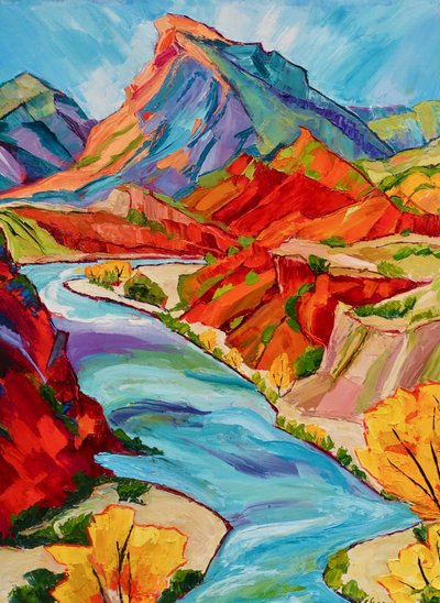 Red Rocks et Blue River - Maxine Shore